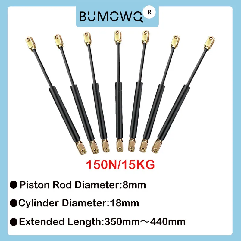 1PC 350mm-440mm 15kg/150N Universal Strut Bars Furniture Strut Bar Gas Shock Absorber Hydraulic Lift Kitchen Cabinet Hinge
1PC 350mm-440mm 15kg/150N Universal Strut Bars Furniture Strut Bar Gas Shock Absorber Hydraulic Lift Kitchen Cabinet Hinge