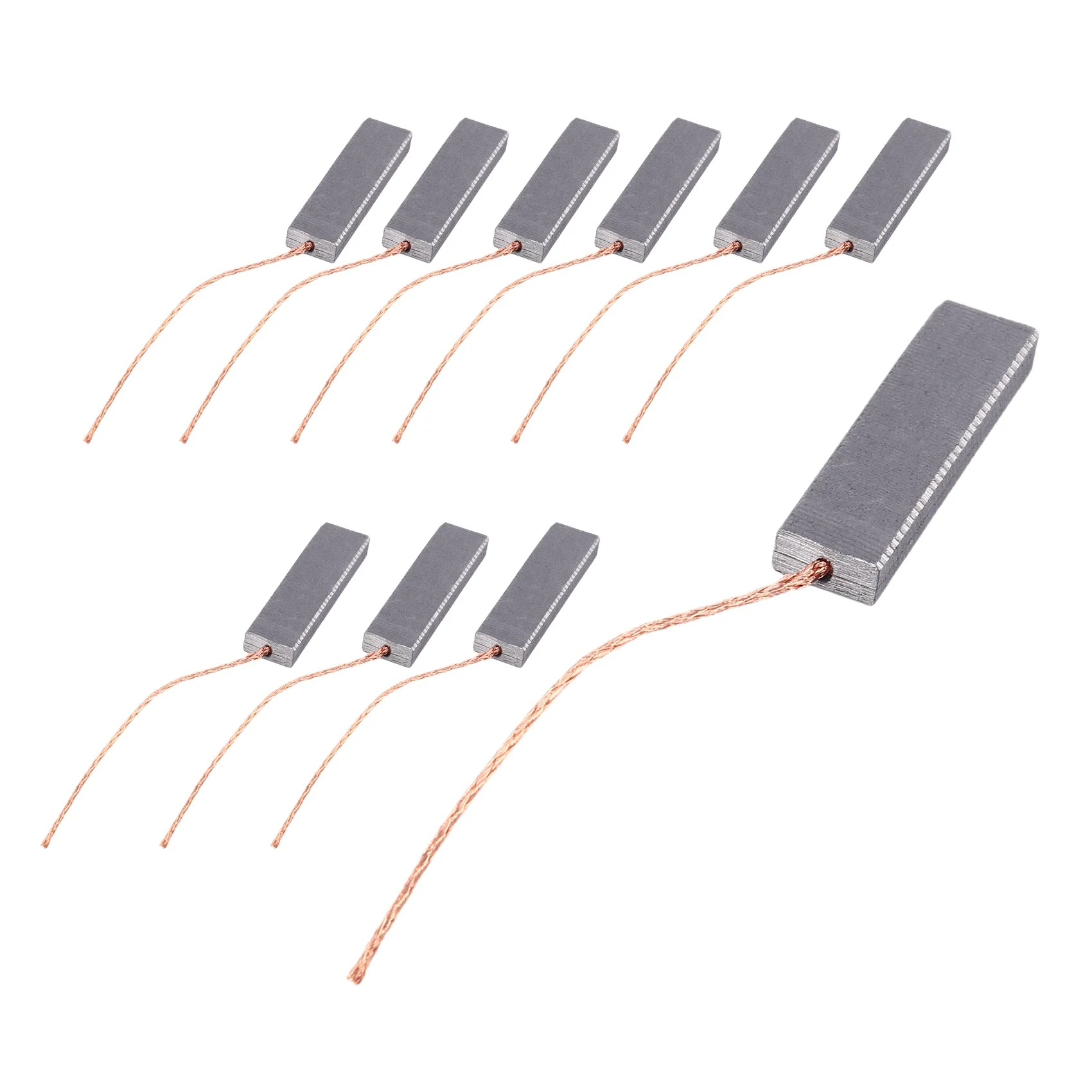 10Pcs Carbon Brushes Motor Carbon Brushes for Siemens Drum Type Washing Machine Parts 5X13.5X40mm
10Pcs Carbon Brushes Motor Carbon Brushes for Siemens Drum Type Washing Machine Parts 5X13.5X40mm