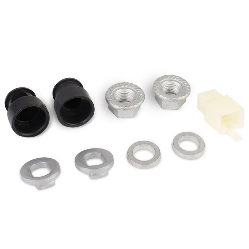 

E-Bike Electric Bicycle Hub Motor Axle M12 Rear Lock Nut /Lock Washer /Spacer /Nut Cover with 12mm Shaft