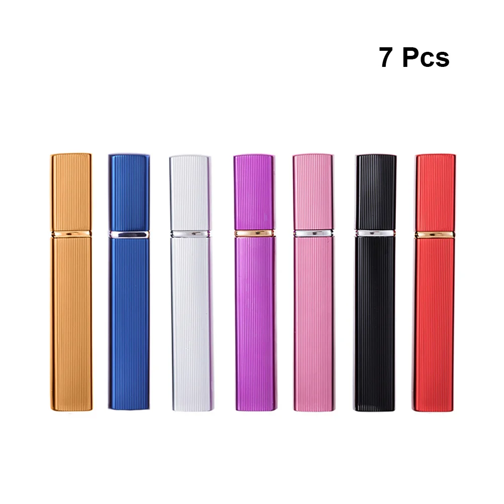 7pcs 12ml Perfume Spray Bottles Portable Metal Glass Bottle Refillable Travel Bottle
7pcs 12ml Perfume Spray Bottles Portable Metal Glass Bottle Refillable Travel Bottle