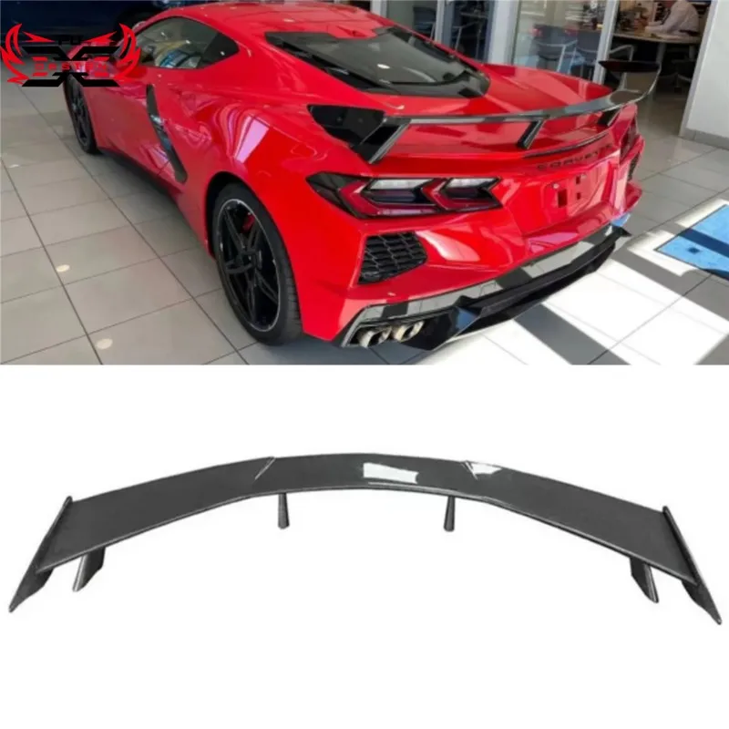 C8 Carbon Fiber Rear Spoiler Body kit For Chevrolet Corvettes C8 Z51 Rear Trunk Spoiler Wing
C8 Carbon Fiber Rear Spoiler Body kit For Chevrolet Corvettes C8 Z51 Rear Trunk Spoiler Wing