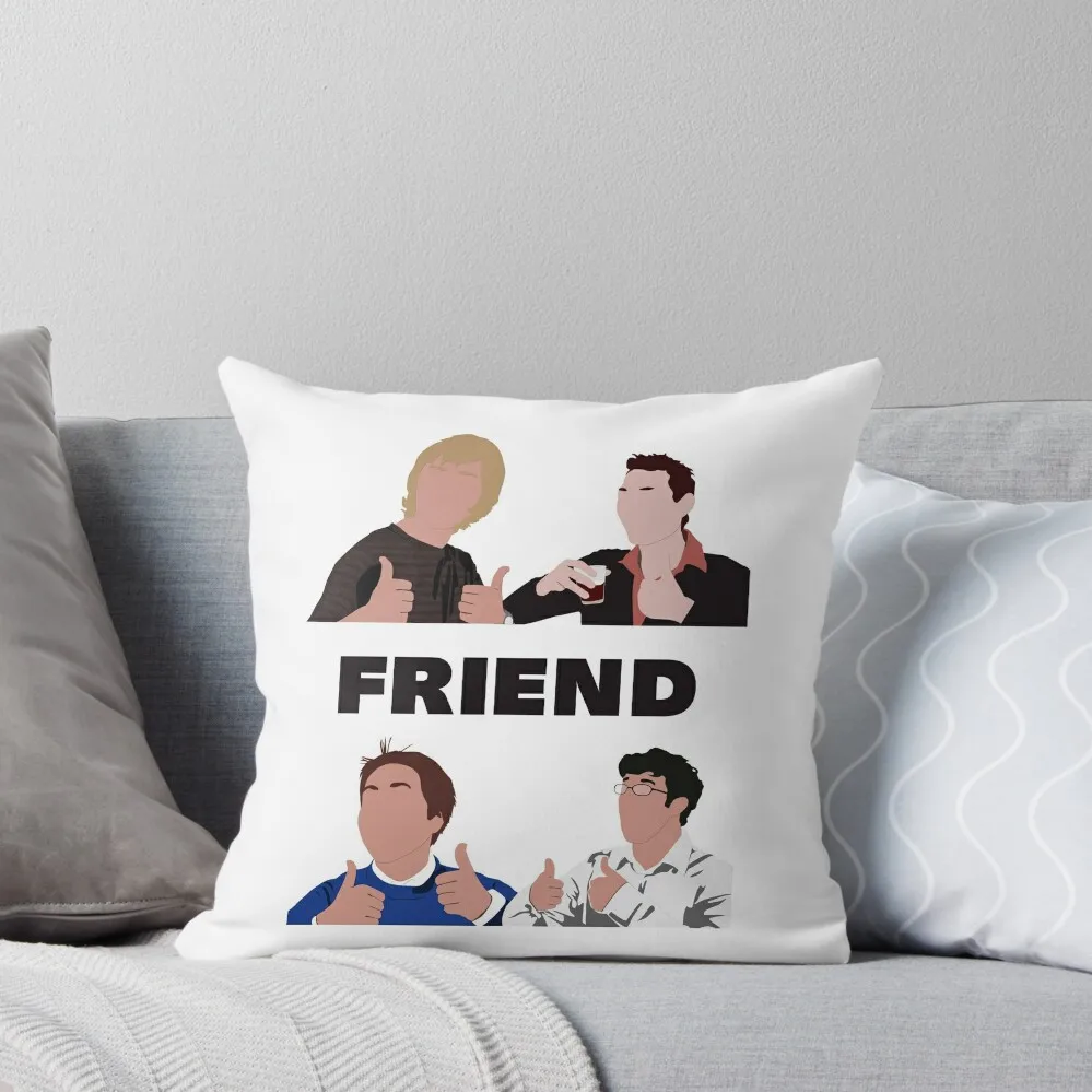 

The Inbetweeners - Ooh, Friend Throw Pillow Christmas Pillows Pillowcases Sofa Cushion