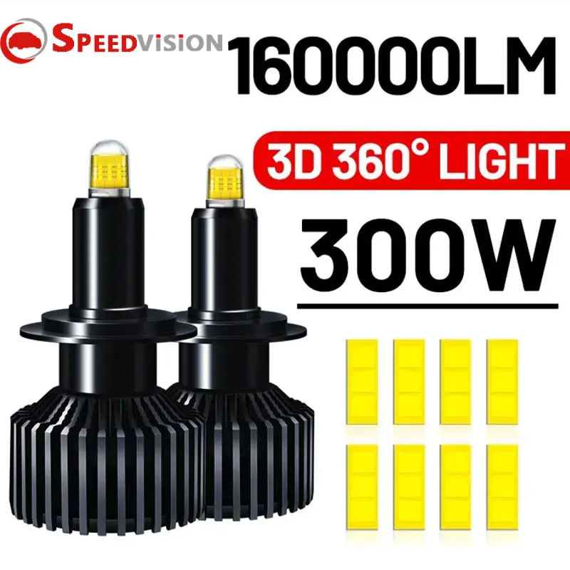 3D 360 H7 Led Canbus Car Headlights Bulbs 160000LM H11 H4 H1 HB3 9005 HB4 9006 9012 300W Automotive Fog Lights Turbo Mini Lamp 
3D 360 H7 Led Canbus Car Headlights Bulbs 160000LM H11 H4 H1 HB3 9005 HB4 9006 9012 300W Automotive Fog Lights Turbo Mini Lamp