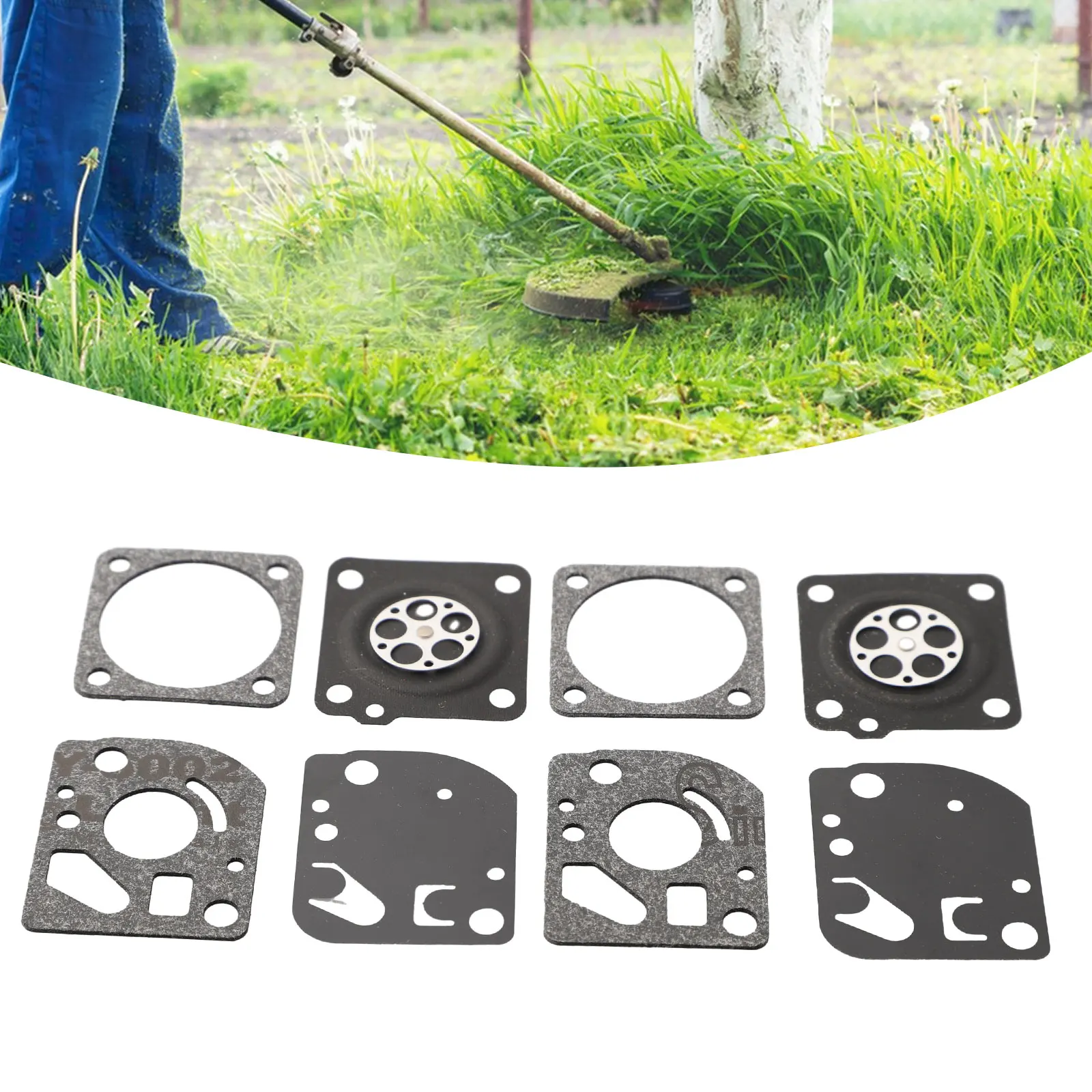 2set Carburetor Diaphragm Repair Parts Kits For Ruixing Carbs FOR Ryobi FOR Homelite Carburetor Diaphragm Tools For Garden Trim
2set Carburetor Diaphragm Repair Parts Kits For Ruixing Carbs FOR Ryobi FOR Homelite Carburetor Diaphragm Tools For Garden Trim