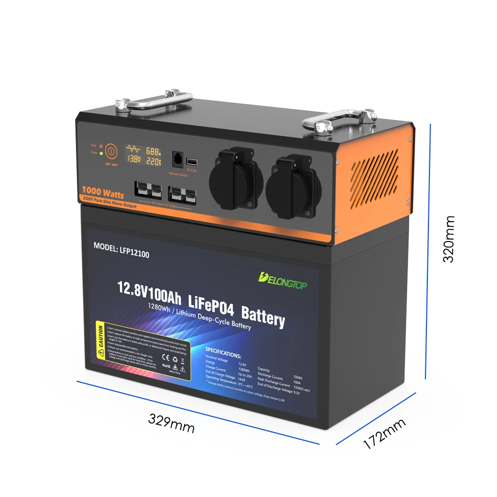 DIY 12V 100ah 120ah 150ah 170ah RV Trailer Camping Lifepo4 Rechargeable Lithium Battery with AC usb 1000w Inverter
DIY 12V 100ah 120ah 150ah 170ah RV Trailer Camping Lifepo4 Rechargeable Lithium Battery with AC usb 1000w Inverter