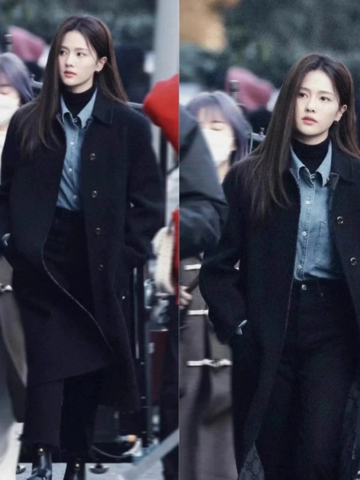 G autumn and winter women's coat, woolen fabric, medium length, slimming wool coat, white deer, same style, love oriented
G autumn and winter women's coat, woolen fabric, medium length, slimming wool coat, white deer, same style, love oriented