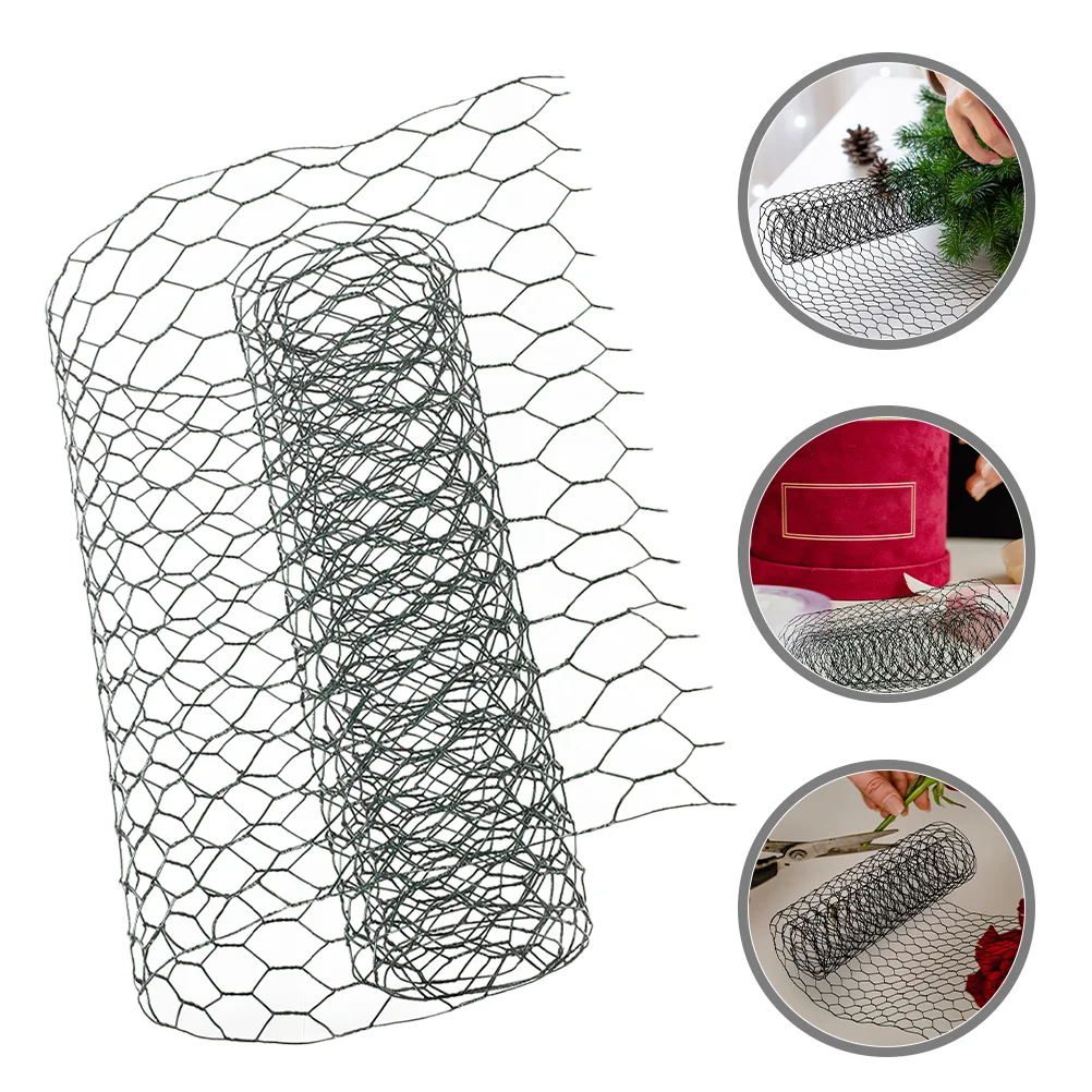 DIY Fence Flower Arrangement Insect-proof Wire Mesh Floral Netting Supply Chicken for Crafts Iron Barbed
DIY Fence Flower Arrangement Insect-proof Wire Mesh Floral Netting Supply Chicken for Crafts Iron Barbed