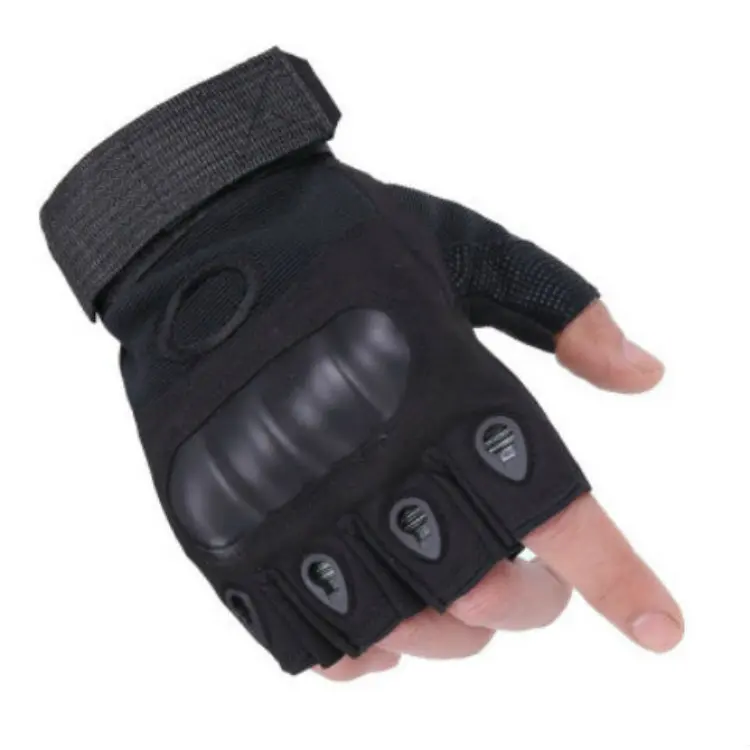 Fingerless Motorcycle Gloves Summer Leather Palm Wear Resistant Working Gloves with Hard Knuckle for Outdoor Sports Tactical
Fingerless Motorcycle Gloves Summer Leather Palm Wear Resistant Working Gloves with Hard Knuckle for Outdoor Sports Tactical