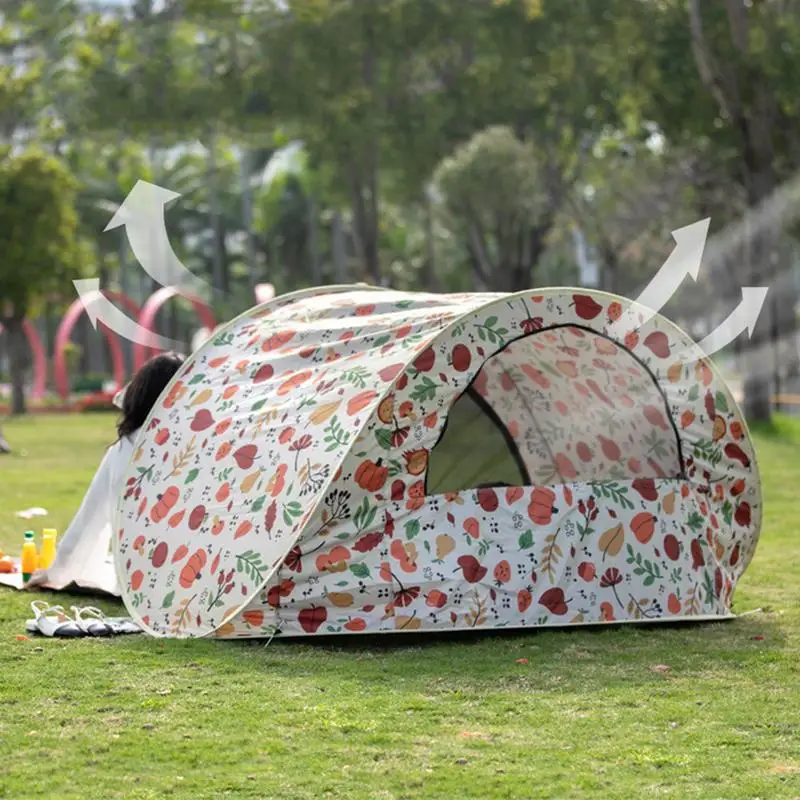 Automatic Beach Tent Sun Shade Shelters Fruit Pattern Beach Camping Tent Privacy Tent Sun Shade Shelter Waterproof 360-Degree
Automatic Beach Tent Sun Shade Shelters Fruit Pattern Beach Camping Tent Privacy Tent Sun Shade Shelter Waterproof 360-Degree