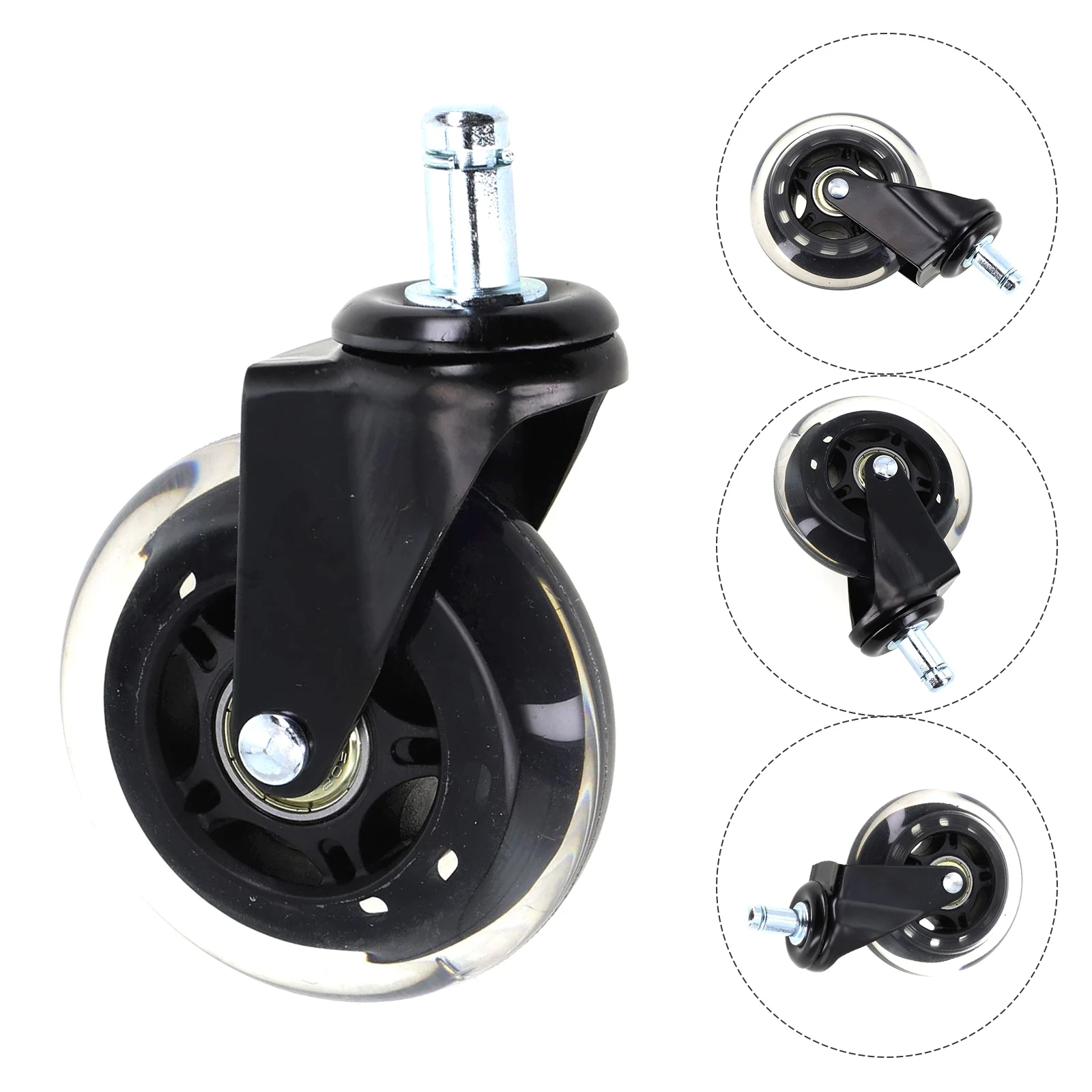Universal Furniture Legs Office Chair Caster Rubber Swivel Wheels Replacement Heavy Duty 3 Inch Furniture Hardware
Universal Furniture Legs Office Chair Caster Rubber Swivel Wheels Replacement Heavy Duty 3 Inch Furniture Hardware
