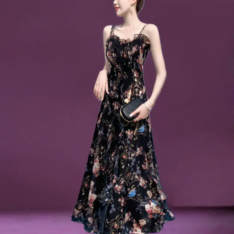 New 2024 Floral Off-shoulder Dress with Ruffle Edge for Women's Casual Wear and Elegant Events
New 2024 Floral Off-shoulder Dress with Ruffle Edge for Women's Casual Wear and Elegant Events