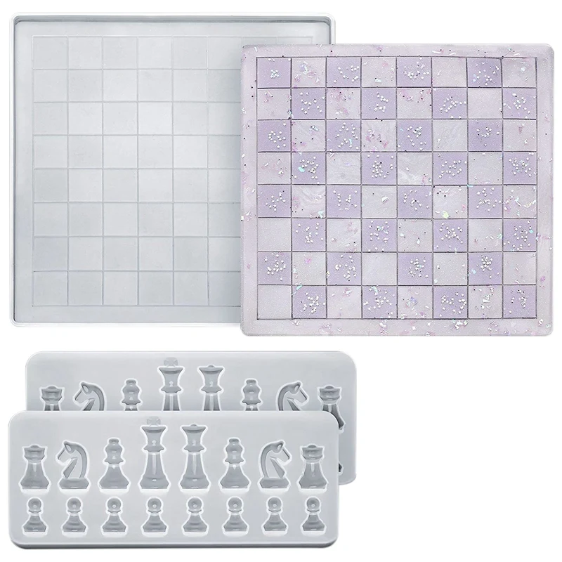 Набор силиконовых форм для шахматных фигур, форма из каучука для шахматных фигур и 3D формы из каучука для самостоятельного изготовления поделок, семейных настольных игр
Набор силиконовых форм для шахматных фигур, форма из каучука для шахматных фигур и 3D формы из каучука для самостоятельного изготовления поделок, семейных настольных игр
