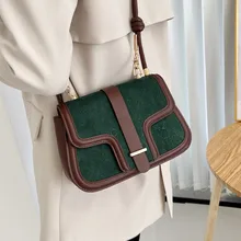 Matte Leather Women's Messenger Bags Designer Suede Female Shoulder Bag Vintage Ladies Handbag Small Square Scrub Crossbody Bag
Matte Leather Women's Messenger Bags Designer Suede Female Shoulder Bag Vintage Ladies Handbag Small Square Scrub Crossbody Bag