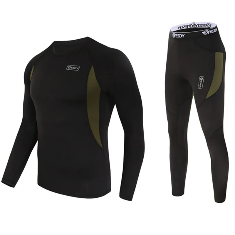 Men's Fleece Thermal Sets Outdoor Sports Quick Drying Cycling Fitness Keep Warm Underwear Tactical Combat Long Johns
Men's Fleece Thermal Sets Outdoor Sports Quick Drying Cycling Fitness Keep Warm Underwear Tactical Combat Long Johns