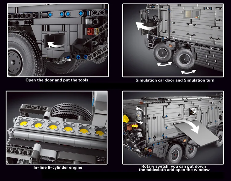 6068PCS Off Road RV Building Blocks City Motorhome Model Bricks Kids Educational DIY Toys Birthday Gifts 6068PCS Off Road RV Building Blocks City Motorhome Model Bricks Kids Educational DIY Toys Birthday Gifts