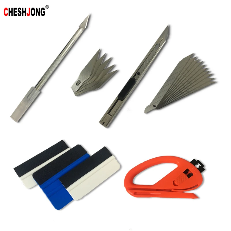 Car Tools Vinyl Wrap Film Sticker Window Tint Installing Tool Art Knife Scrapers Film Cutter Replacement Blades Car Styling
Car Tools Vinyl Wrap Film Sticker Window Tint Installing Tool Art Knife Scrapers Film Cutter Replacement Blades Car Styling