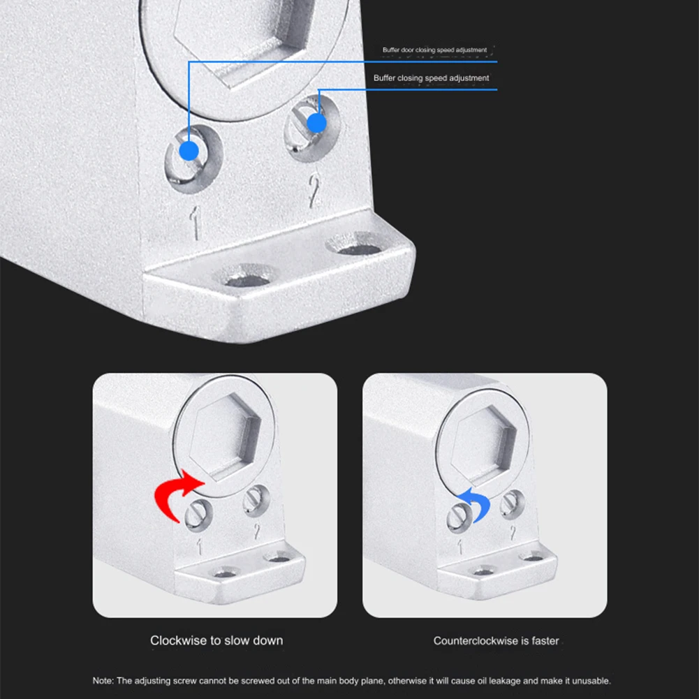 180° Automatic Door Closer Adjustable Door Stopper Speed Mute Closing Hardware No Punching Spring Door Closers Home Improvement
180° Automatic Door Closer Adjustable Door Stopper Speed Mute Closing Hardware No Punching Spring Door Closers Home Improvement