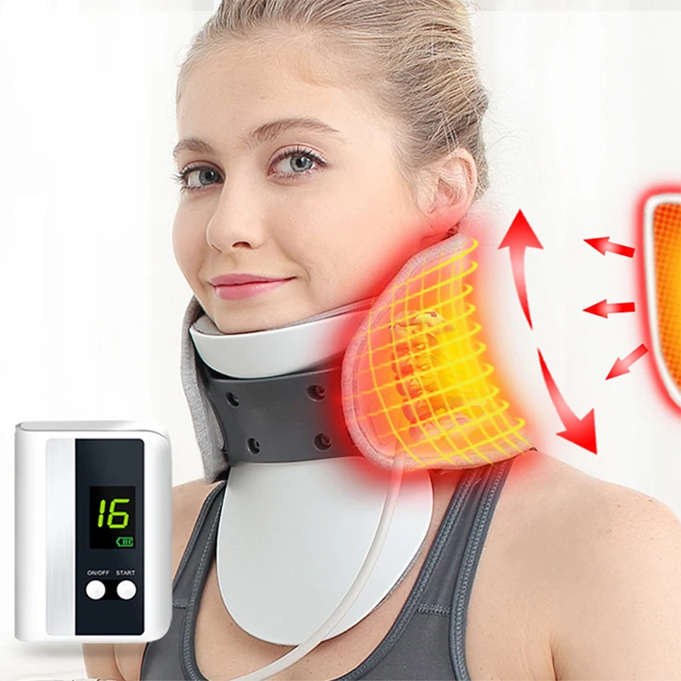 Adjustable Inflatable Spine Massager Household Neck Correction Apparatus Kit Electric Heating Neck Cervical Traction Device
Adjustable Inflatable Spine Massager Household Neck Correction Apparatus Kit Electric Heating Neck Cervical Traction Device