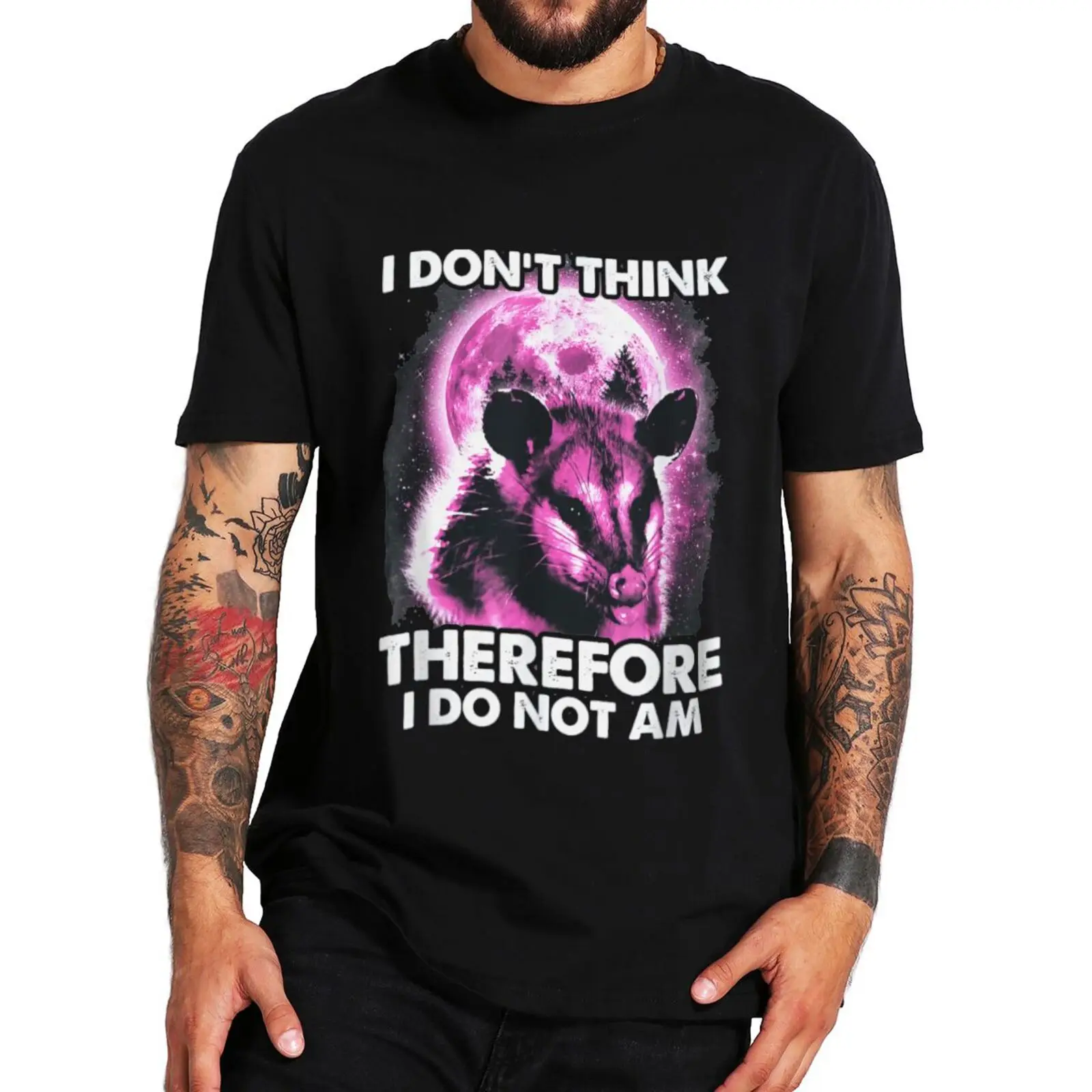 I Do Not Think Therefore I Do Not Am T Shirt Funny Sayings Harajuku Vintage Tee Tops Casual 100% Cotton Soft T-shirts EU Size
I Do Not Think Therefore I Do Not Am T Shirt Funny Sayings Harajuku Vintage Tee Tops Casual 100% Cotton Soft T-shirts EU Size
