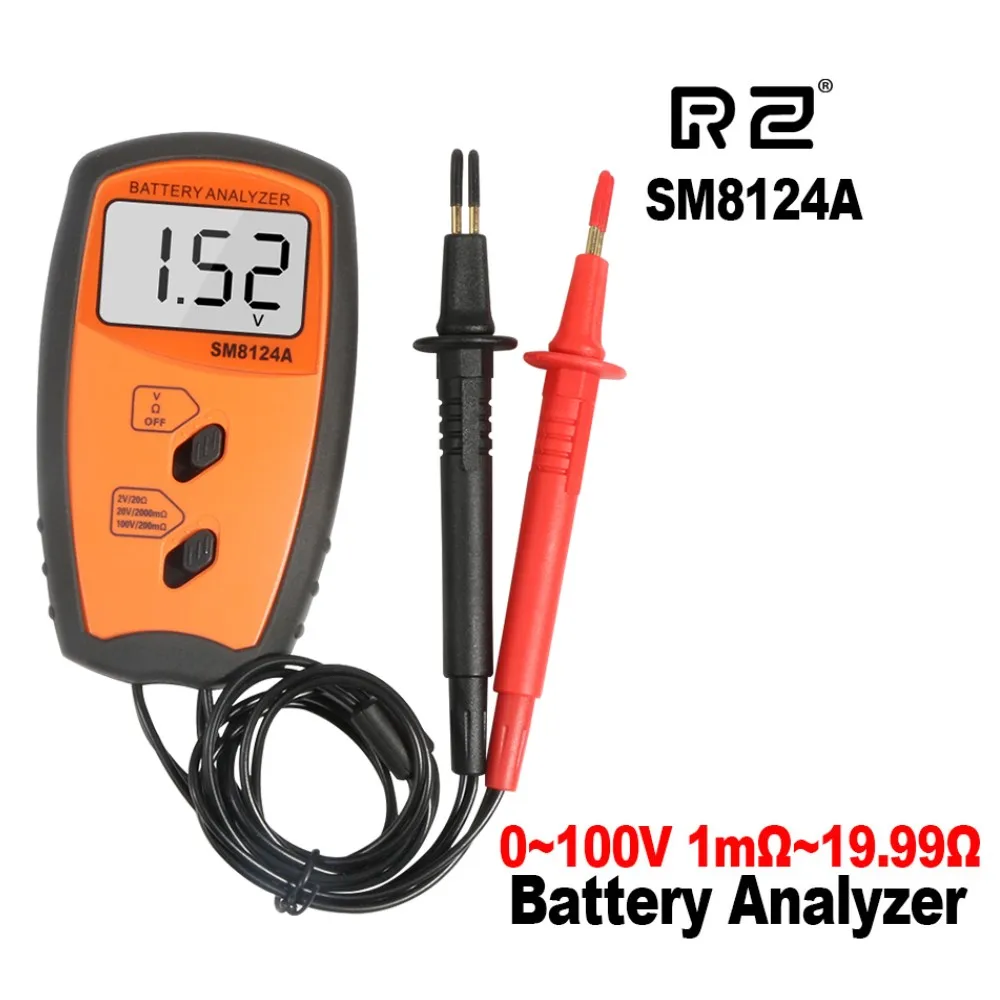 SM8124A Портативный Батарея внутреннее сопротивление, вольтметр Батарея Тесты er Батарея внутреннее сопротивление Тесты анализатор
SM8124A Портативный Батарея внутреннее сопротивление, вольтметр Батарея Тесты er Батарея внутреннее сопротивление Тесты анализатор