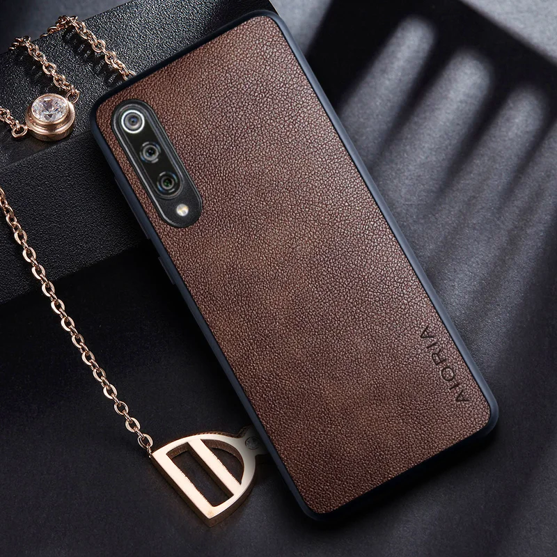 Чехол для Xiaomi Mi 9 SE Lite Pro 5G с винтажным кожаным покрытием силиконовый чехол полной