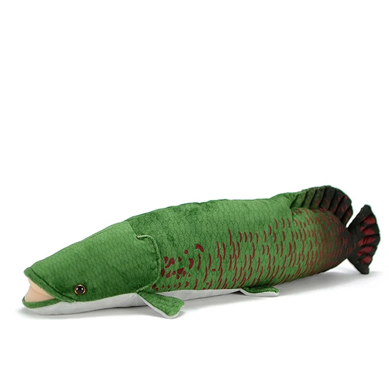 Милые реалистичные мягкие игрушки Arapaima Gigas, плюшевые игрушки, подарок для детей, имитация пирараракума, прекрасная мягкая кукла, игрушка морская рыба
Милые реалистичные мягкие игрушки Arapaima Gigas, плюшевые игрушки, подарок для детей, имитация пирараракума, прекрасная мягкая кукла, игрушка морская рыба