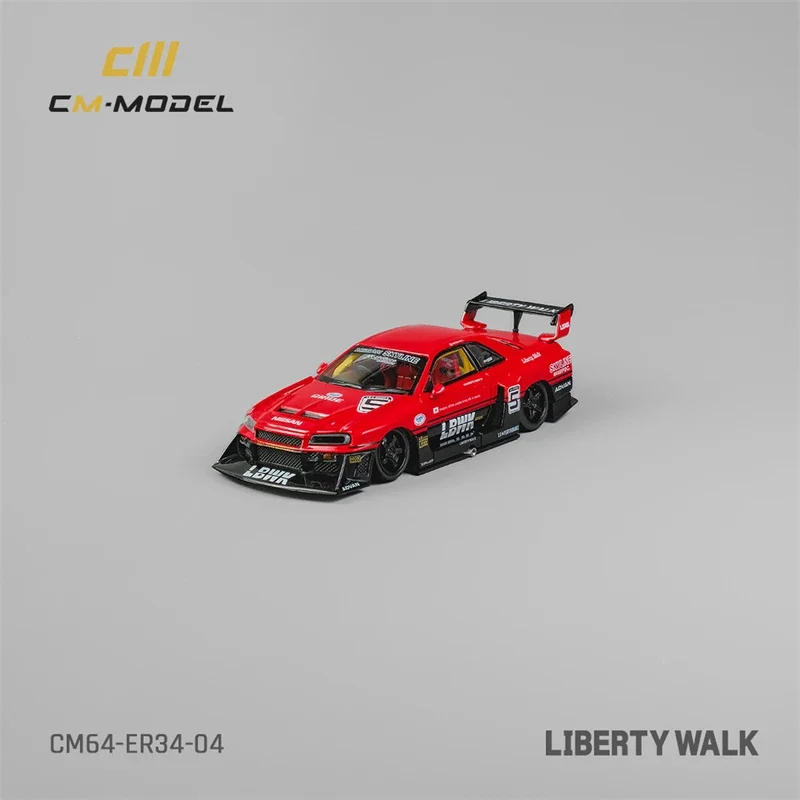 Предпродажа, CM модель 1:64 Nissan LBWK ER34 No.5, модель автомобиля из углеродного волокна красного цвета, коллекционная Миниатюрная модель литья под давлением
Предпродажа, CM модель 1:64 Nissan LBWK ER34 No.5, модель автомобиля из углеродного волокна красного цвета, коллекционная Миниатюрная модель литья под давлением