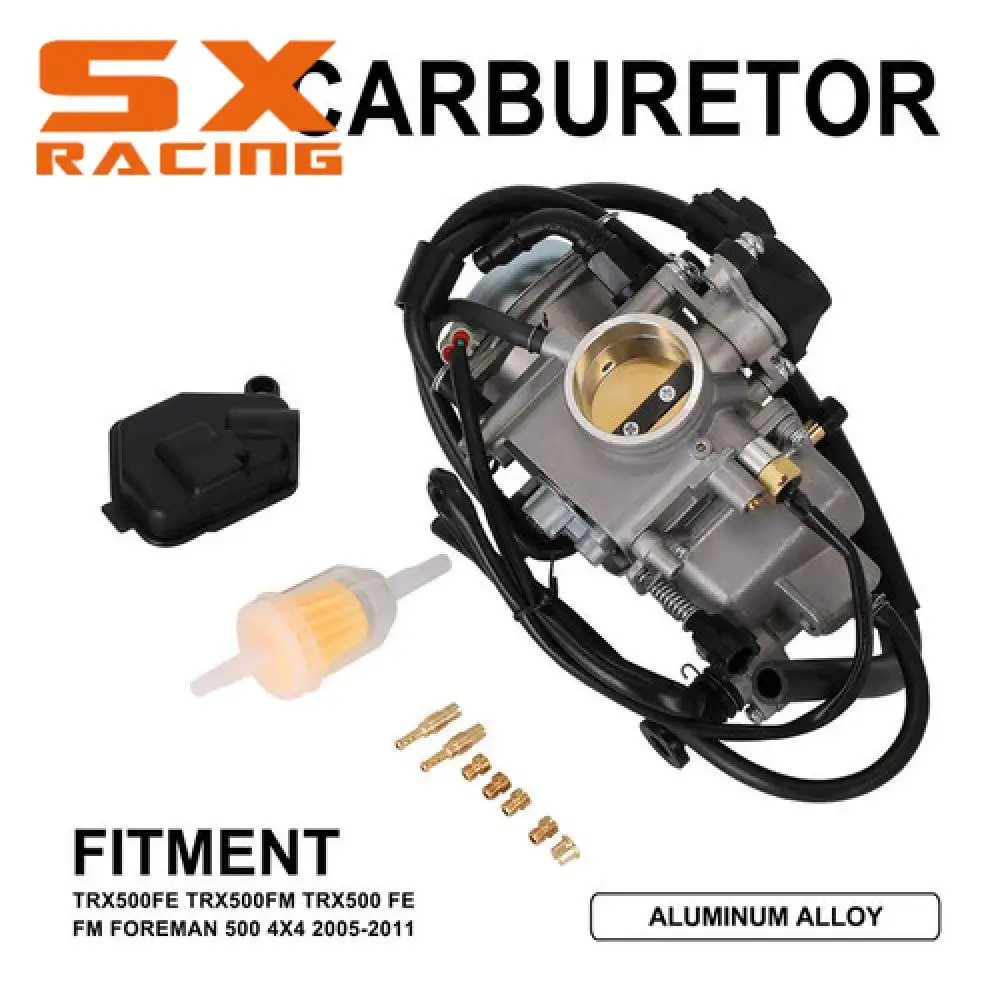 Motorcycle Accessory Aluminum Alloy Engine Carburetor Carb For HONDA TRX500FE TRX500FM TRX500 Fe Fm Foreman 500 4X4 2005-2011
Motorcycle Accessory Aluminum Alloy Engine Carburetor Carb For HONDA TRX500FE TRX500FM TRX500 Fe Fm Foreman 500 4X4 2005-2011