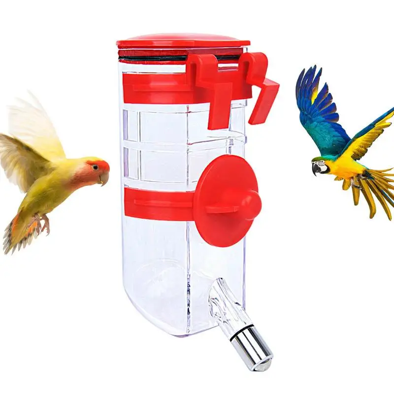 Bird Water Feeder Automatic Parakeet Parrot Water Dispenser Large Capacity Hamster Cage Feeder Small Animals Feeding Supplies
Bird Water Feeder Automatic Parakeet Parrot Water Dispenser Large Capacity Hamster Cage Feeder Small Animals Feeding Supplies