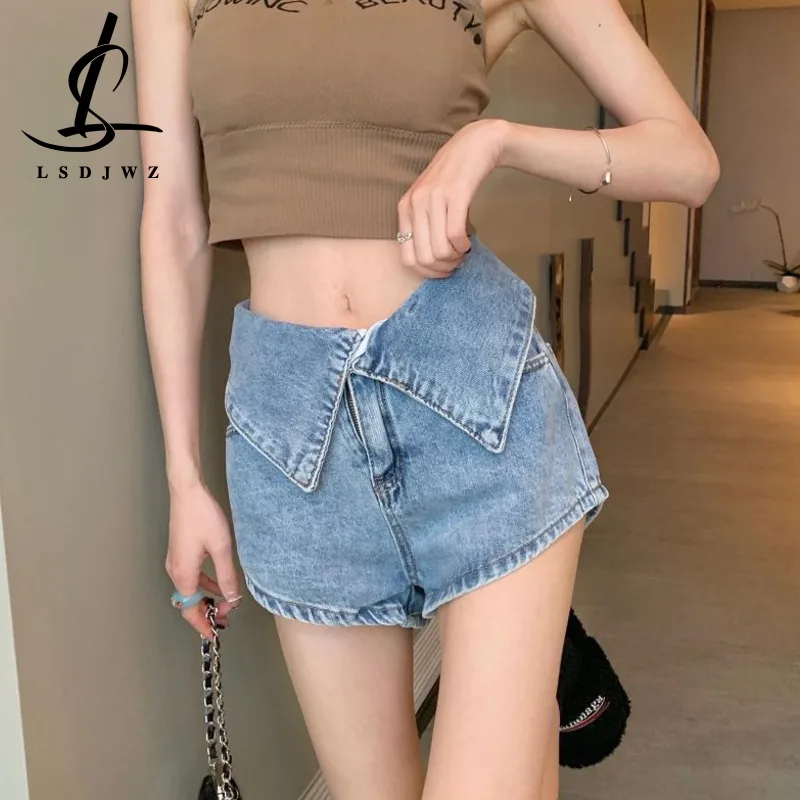 Summer Women's Clothing Korean Fashion Women Pants High Waist Women's Denim Shorts Y2k Streetwear Jeans Clothes Woman 2023
Summer Women's Clothing Korean Fashion Women Pants High Waist Women's Denim Shorts Y2k Streetwear Jeans Clothes Woman 2023