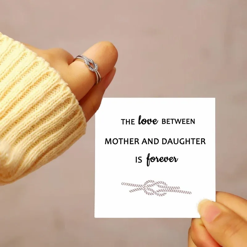 New Fashionable and Minimalist Open Ring for Mother and Daughter Mother's Day Gift Gifts
New Fashionable and Minimalist Open Ring for Mother and Daughter Mother's Day Gift Gifts