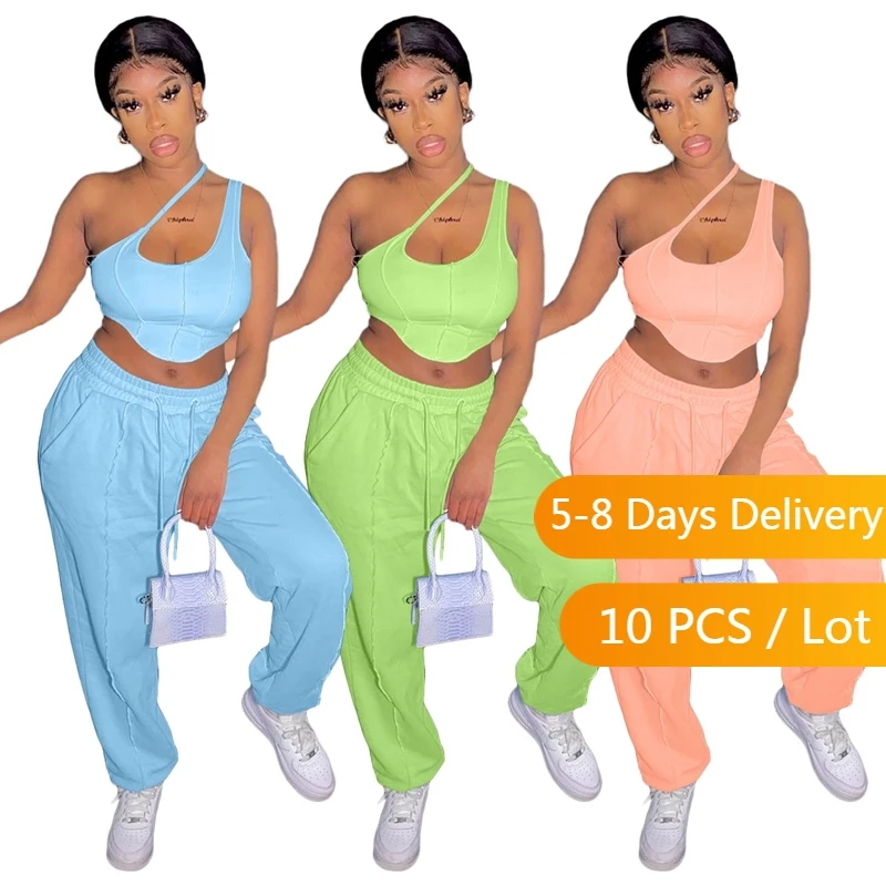 Wholesale Two Piece Set Women Summer Clothes 2022 Holllow Out Crop Top and Pants Suit Elegant Ribbed 2 Piece Sets Womens Outfits
Wholesale Two Piece Set Women Summer Clothes 2022 Holllow Out Crop Top and Pants Suit Elegant Ribbed 2 Piece Sets Womens Outfits