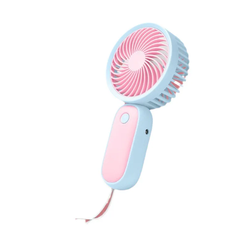 

New USB Mini Wind Power Handheld Fan Convenient And Ultra-quiet Fan Portable Student Office Cute Small Cooling Fans