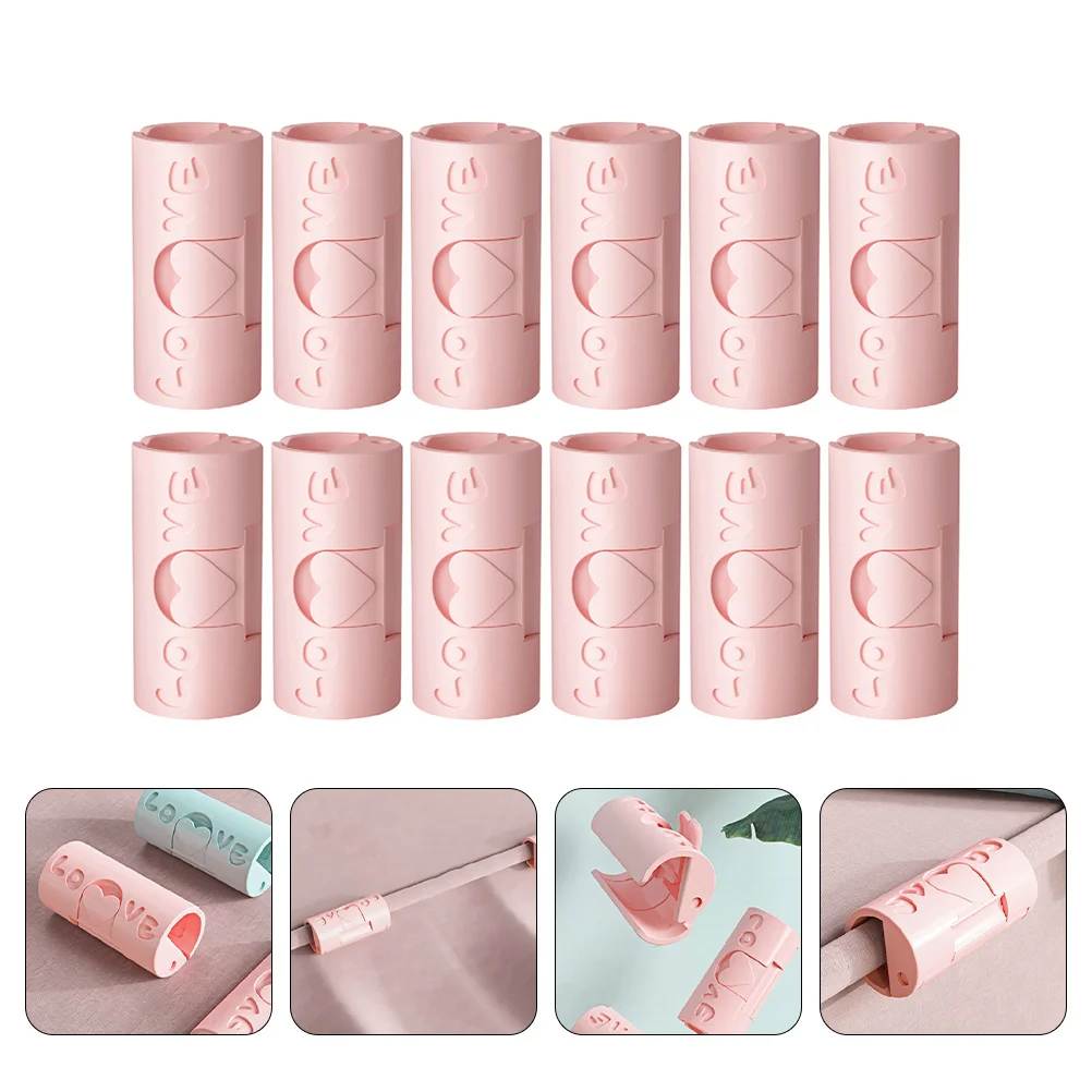 12Pcs Household Quilt Clamps Non-slip Bedsheet Clips Sofa Cushion Fixer (Pink) 
12Pcs Household Quilt Clamps Non-slip Bedsheet Clips Sofa Cushion Fixer (Pink)