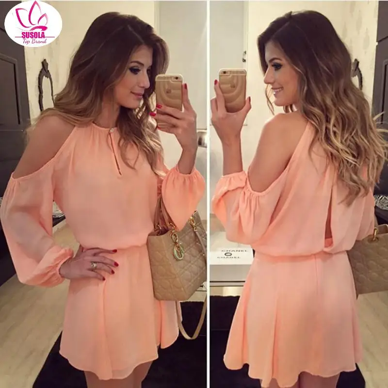 SUSOLA Summer Lady Women Chiffon Dress Sexy Mini Casual Dresses Back Hollow Out A Line Off Shoulder Dresses Vestidos Fe Fiesta
SUSOLA Summer Lady Women Chiffon Dress Sexy Mini Casual Dresses Back Hollow Out A Line Off Shoulder Dresses Vestidos Fe Fiesta