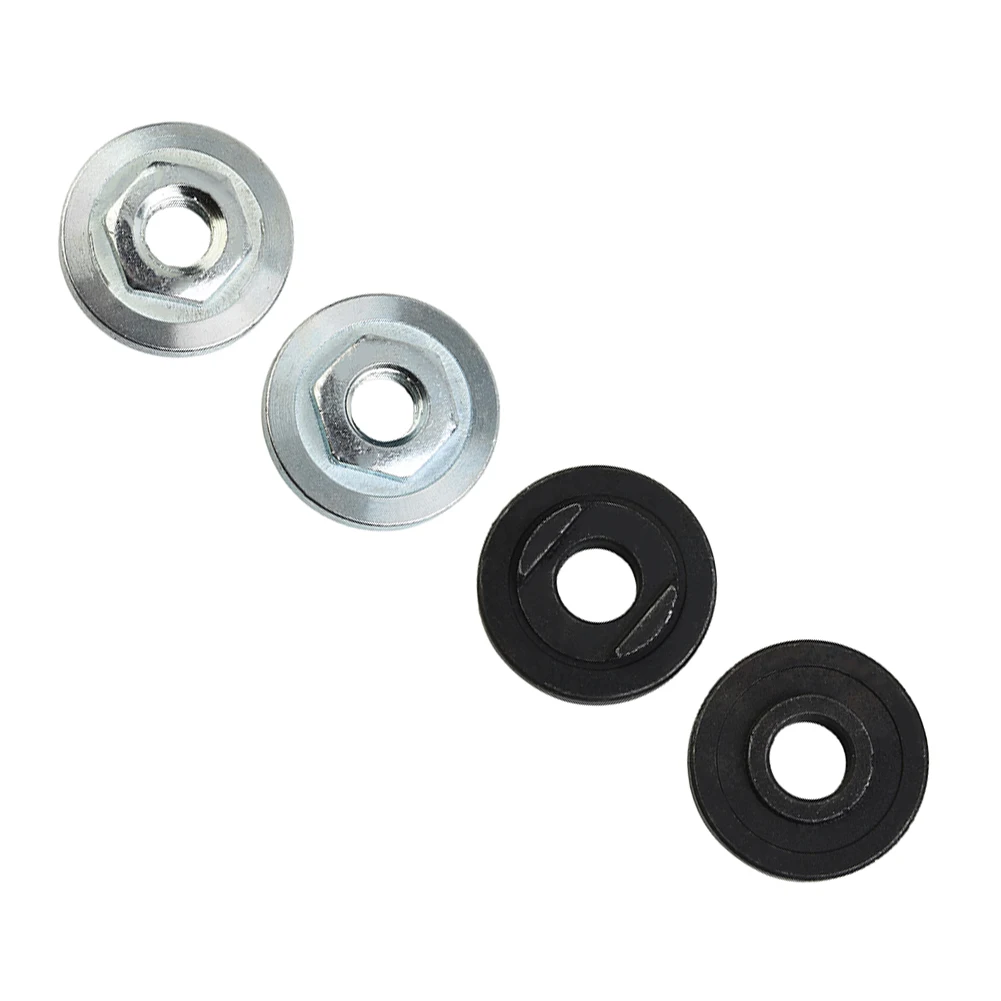 Tools Pressure Plate 4pcs Black+Silver For Type 100 Angle Grinder Hexagon Nut Metal Modified Splint High Quality
Tools Pressure Plate 4pcs Black+Silver For Type 100 Angle Grinder Hexagon Nut Metal Modified Splint High Quality