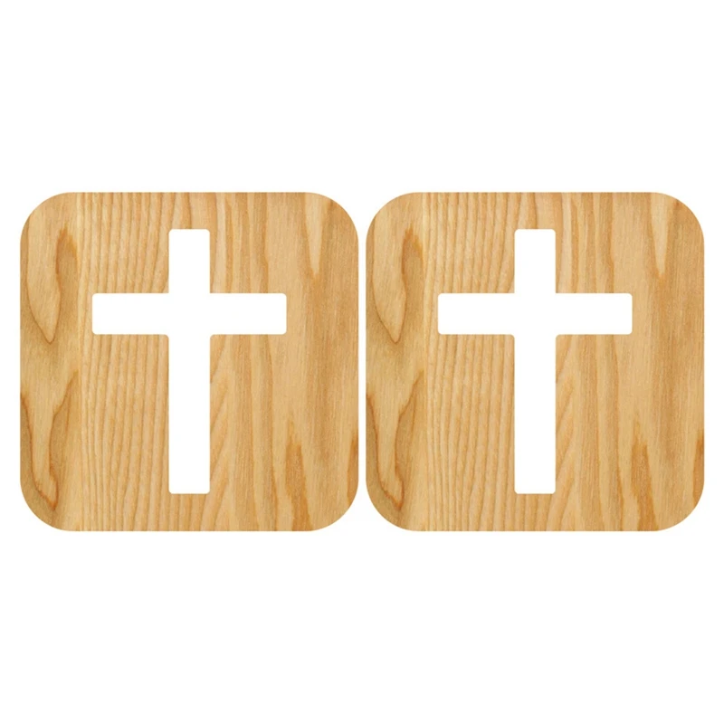 2X 3D LED Lamp Night Light USB Desk Table Lamps Christianity Crucifix Crafts For Gift Home Decoration Wooden Cross
2X 3D LED Lamp Night Light USB Desk Table Lamps Christianity Crucifix Crafts For Gift Home Decoration Wooden Cross