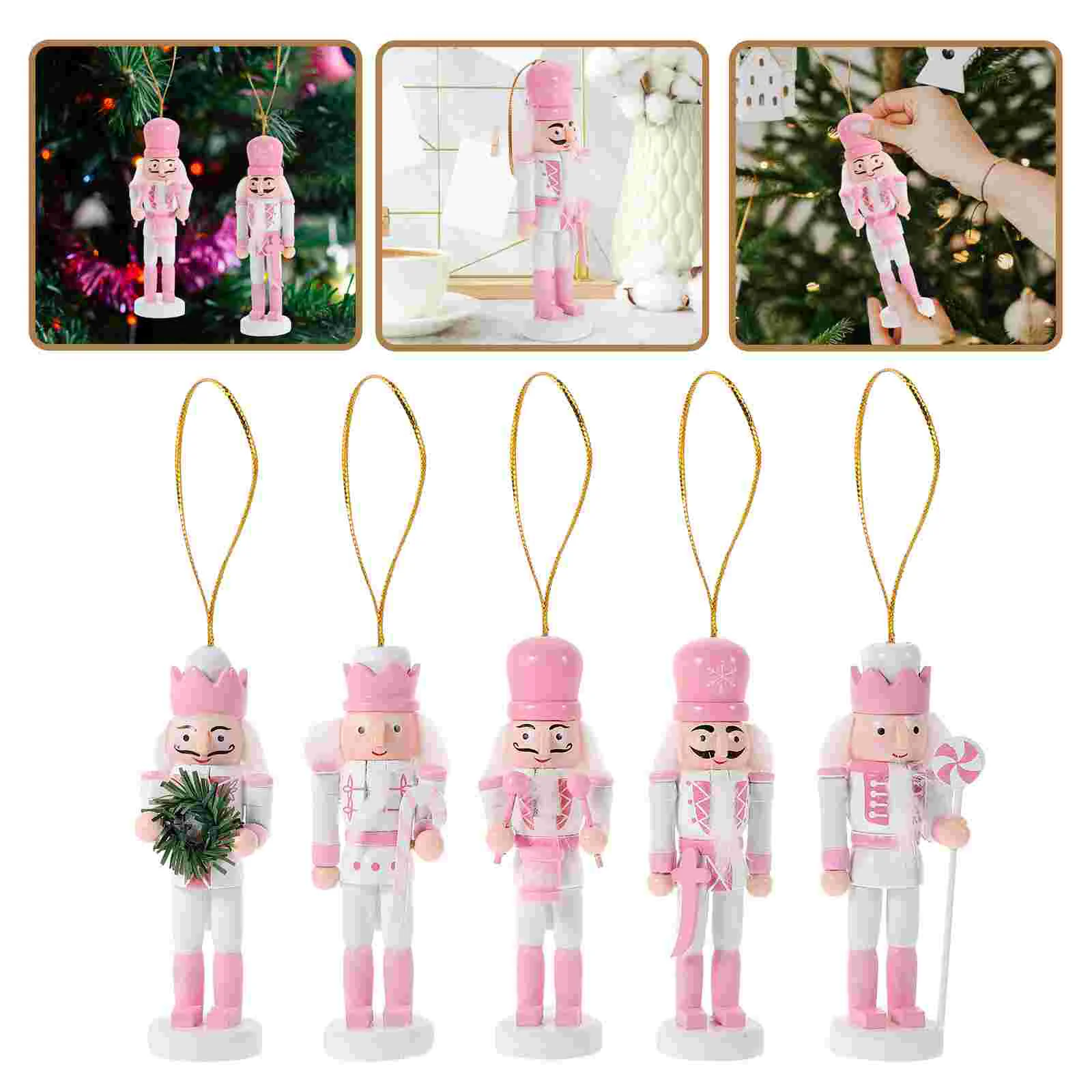 Christmas Tree Decorations Nutcrackers Pendant Wooden Gold Silver Soldiers Liquidations for Xmas Tree Party New Year Decor
Christmas Tree Decorations Nutcrackers Pendant Wooden Gold Silver Soldiers Liquidations for Xmas Tree Party New Year Decor