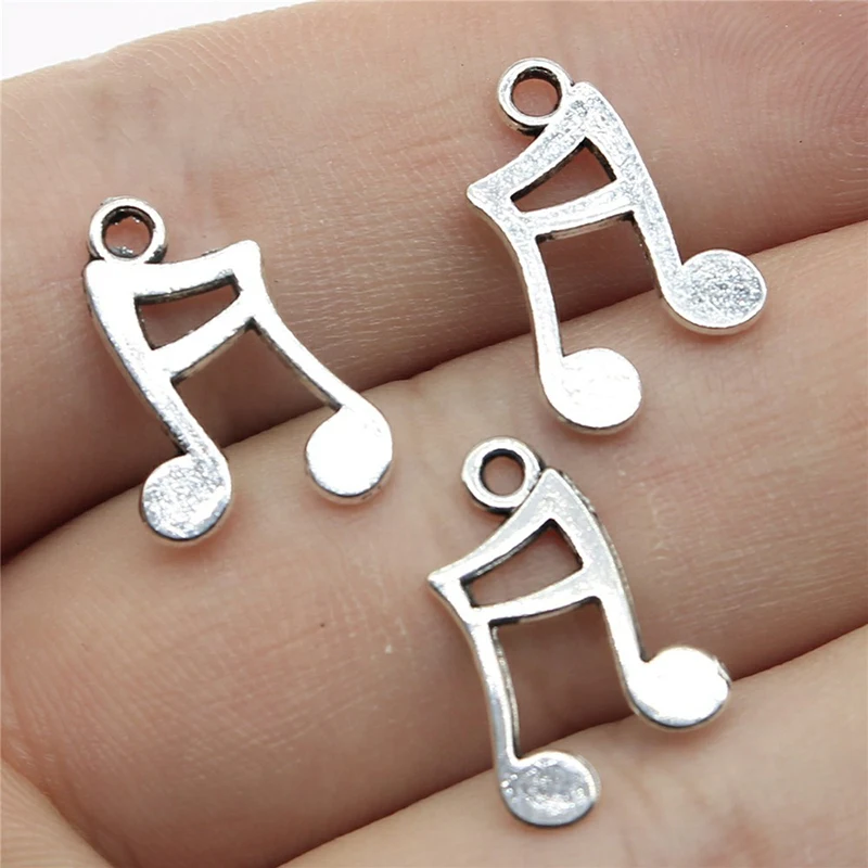 Fashion Antique Silver Color Alloy Musical Note Charms 11*17mm 200pcs AAC1524
Fashion Antique Silver Color Alloy Musical Note Charms 11*17mm 200pcs AAC1524
