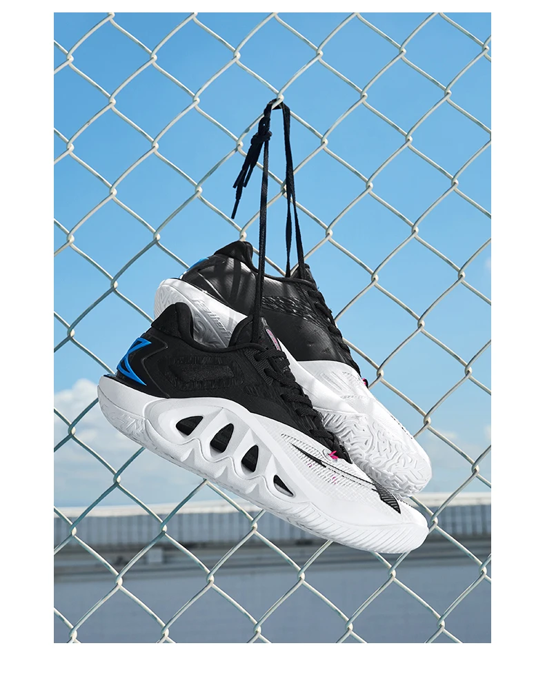 Xtep garras do diabo tênis de basquete para homem 2024 outono confortável sapatos esportivos combate estabilidade rebote tênis 876319120001 Xtep garras do diabo tênis de basquete para homem 2024 outono confortável sapatos esportivos combate estabilidade rebote tênis 876319120001