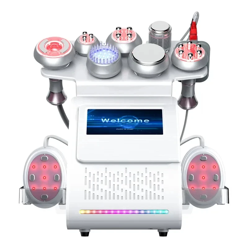 

The Latest 9 In 1 80k Ultrasonic Cavitation Vacuum RF+EMS Laser Weight Loss Muscle Stimulation
