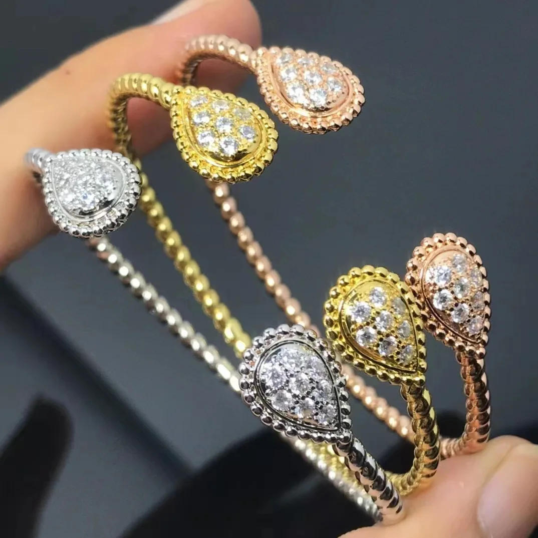 100% S925 Sterling silver inset Zircon drop high quality bracelet for women's simple fashion brand exquisite jewelry party gifts
100% S925 Sterling silver inset Zircon drop high quality bracelet for women's simple fashion brand exquisite jewelry party gifts