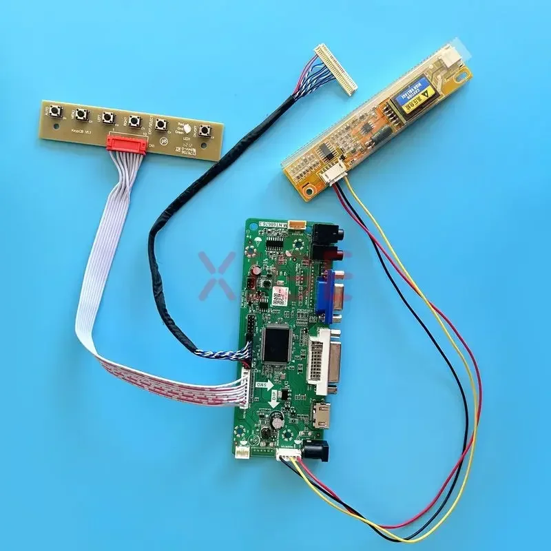 

Плата контроллера драйвера для HT14X19 HT14X1B LP141X13 MNT68676, комплект 1024*768, 30Pin LVDS, совместимый с HDMI ЖК-монитор 1ccfl VGA DVI