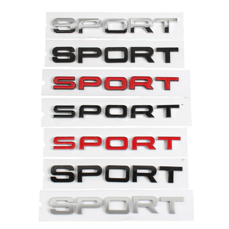 3d Emblem Letters Black Logo Sport Car Trunk Badge Decal For Land Range Rover L320 L494 Discovery Sport Sticker Accessories
3d Emblem Letters Black Logo Sport Car Trunk Badge Decal For Land Range Rover L320 L494 Discovery Sport Sticker Accessories