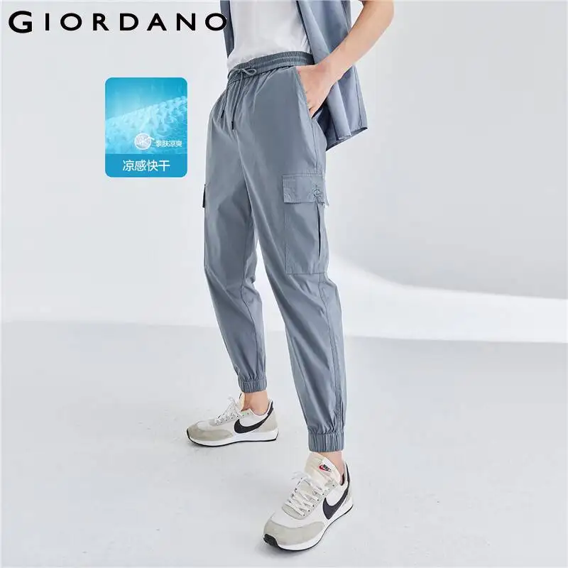 Giordano Men Joggers High-tech Cool Quick Dry Cargo Joggers Elastic Waist Comfy Casual Pants 01112348
Giordano Men Joggers High-tech Cool Quick Dry Cargo Joggers Elastic Waist Comfy Casual Pants 01112348