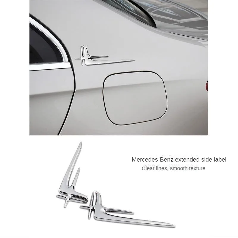 Automotive metal extended side logo decorative sticker For M-ercedes B-enz C-class E extended version Retrofitting of car stick
Automotive metal extended side logo decorative sticker For M-ercedes B-enz C-class E extended version Retrofitting of car stick