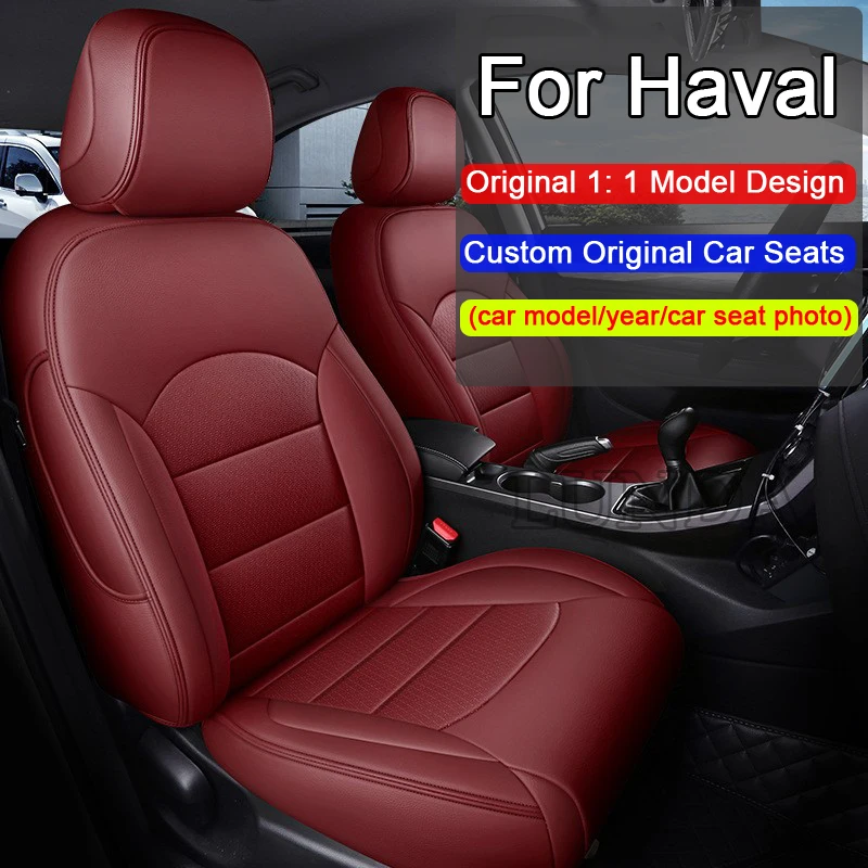 

Custom Car Seat Covers 5 seats For Haval JOLION H1 H2 H3 H4 H5 H6 H7 H8 H9 H6S M6 F5 F7 DARGO MAX Cushion Seat protective cover