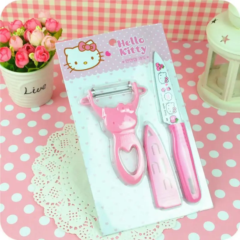 Sanrio милый мультяшный нож Hello Kitty фрукты набор Многофункциональный нож для общежития дома Портативный нож для пилинга
Sanrio милый мультяшный нож Hello Kitty фрукты набор Многофункциональный нож для общежития дома Портативный нож для пилинга