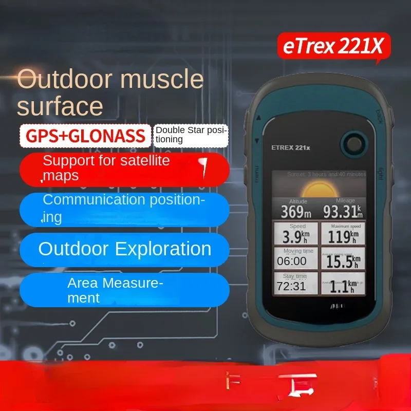 Applicable to Garmin Jiaming Etrex221x Double-Star GPS Outdoor Measurement Collection Number Point Land Measuring Instrument
Applicable to Garmin Jiaming Etrex221x Double-Star GPS Outdoor Measurement Collection Number Point Land Measuring Instrument