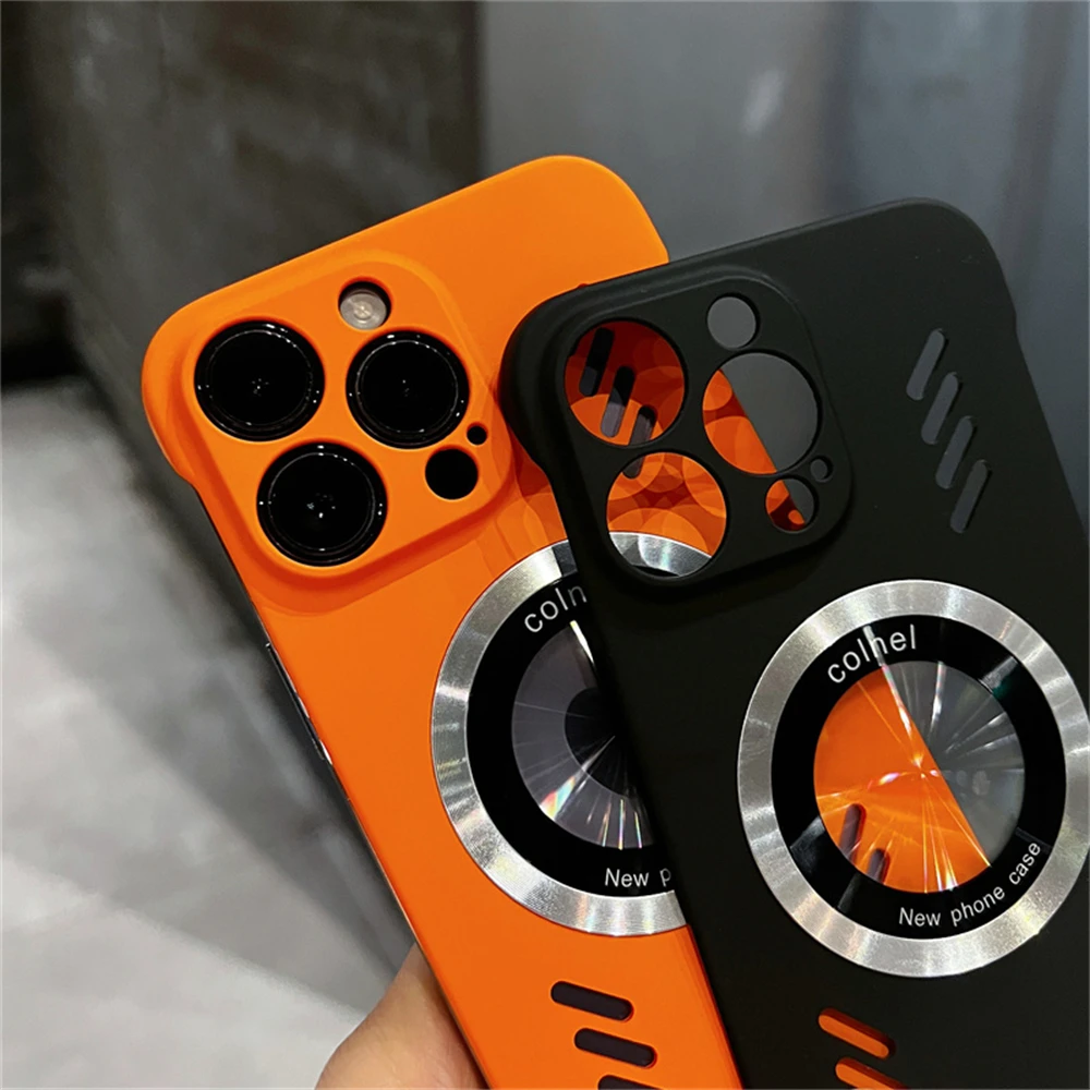 Aero-Mag Frameless Cooling Magnetic MagSafe Case for iPhone – Heat-Dissipating Aero-Mag Frameless Cooling Magnetic MagSafe Case for iPhone – Heat-Dissipating